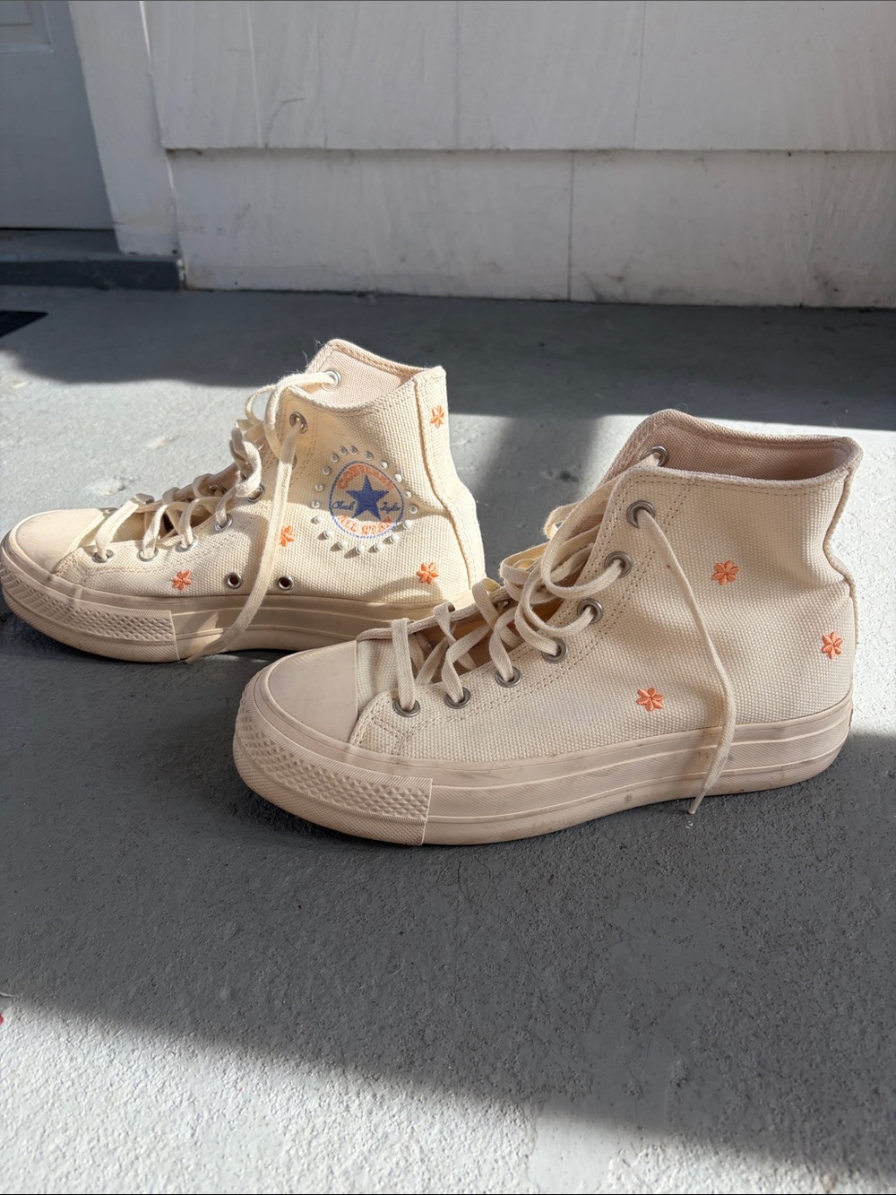 Chuck Taylor All Star Lift Platform Pearls